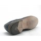 Stringato in pelle blu -  