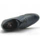 Scarpa derby stringata con decorazioni a coda di rondine da uomo in pelle blu - Misure disponibili: 50