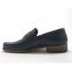 Mocassino in pelle blu -  