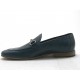 Mocassin pour hommes avec accessoire en cuir bleu - Pointures disponibles:  38, 52