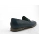 Mocassino da uomo con morsetto in pelle blu - Misure disponibili: 38, 52