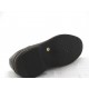 Stringato sportivo in pelle blu -  