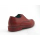 Zapato deportivo derby con cordones para hombres en piel de color cuero - Tallas disponibles:  51