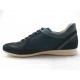 Scarpa sportiva stringata da uomo in camoscio, pelle e tessuto blu - Misure disponibili: 36