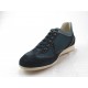 Scarpa sportiva stringata da uomo in camoscio, pelle e tessuto blu - Misure disponibili: 36