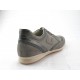 Zapato deportivo con cordones para hombre en gamuza beis arena, piel gris y tejido - Tallas disponibles:  36, 37
