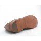 Stivaletto da uomo con due cerniere in pelle stampata color sabbia - Misure disponibili: 47, 50