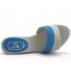 460049-Sabot aperto con zeppa in sughero in camoscio grigio+bluette
