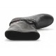 310656-Stivaletto borchie in pelle nero+marrone