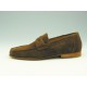 Mocassino da uomo in camoscio marrone - Misure disponibili: 44