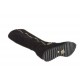 Bottes pour femmes avec fermeture éclair en daim noir talon compensé 1 - Pointures disponibles:  32