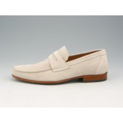 Mocassino da uomo in camoscio sabbia - Misure disponibili: 37, 38, 39, 40, 41, 43, 44, 45, 50, 52