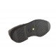 Scarpa stringata con puntale da uomo in pelle nera - Misure disponibili: 51
