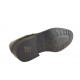 Zapato derby con cordones y punta de ala para hombre en charol y piel negra - Tallas disponibles:  36, 49