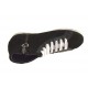 Botines con cordones con cremallera y estrases en gamuza negra cuña 1 - Tallas disponibles:  32
