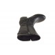 310670-Stivaletto con cerniera  in pelle nero