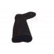 Stivale da donna con catena in camoscio nero tacco 1 - Misure disponibili: 32, 33