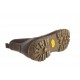 Botines con cordones y elasticos para hombre en piel color marrón - Tallas disponibles:  38
