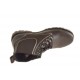 Stivaletto da uomo con stringhe ed elastici in pelle marrone - Misure disponibili: 38