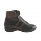 Botines con cordones para hombre en piel color negro y marrón - Tallas disponibles:  36, 37, 38, 50