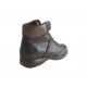 Bottine avec lacets pour hommes en cuir noir et marron - Pointures disponibles:  36, 37, 38, 50