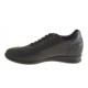 Scarpa sportiva stringata da uomo in pelle nera - Misure disponibili: 36