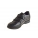 Chaussure sportif pour hommes avec velcro en cuir noir - Pointures disponibles:  37