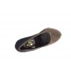 Decolté con plateau in camoscio blu e taupe tacco 15 - Misure disponibili: 42