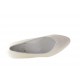 Escarpin en cuir ivoire perlé talon 3 - Pointures disponibles:  31, 32, 33