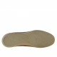 Stringato sportivo in camoscio+pelle+tessuto sabbia -  