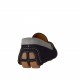 Mocassino da uomo in camoscio grigio, blu scuro e azzurro - Misure disponibili: 36, 37