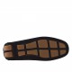 Mocassin pour hommes en daim gris, bleu foncé et bleu clair - Pointures disponibles:  36, 37