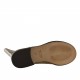 Stivaletto da donna con due cerniere in pelle colore grigio tacco 3 - Misure disponibili: 32