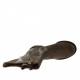 Stivaletto da donna con due cerniere in pelle colore grigio tacco 3 - Misure disponibili: 32
