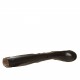 Stivale da donna con due cerniere in pelle colore nero tacco 3 - Misure disponibili: 32