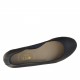 Ballerina da donna in pelle colore blu scuro tacco 1 - Misure disponibili: 32