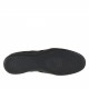 Scarpa sportiva stringata da uomo in camoscio e pelle nera - Misure disponibili: 46, 47