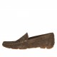 Mocasin para hombres en gamuza marron - Tallas disponibles:  52