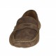 Mocasin para hombres en gamuza marron - Tallas disponibles:  52
