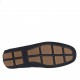 Mocasino para hombres con cordones en gamuza azul  - Tallas disponibles:  51
