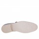 Zapato deportivo para hombre alto al tobillo en gamuza turquesa - Tallas disponibles:  46, 52