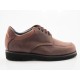 Scarpa stringata da uomo in nabuk marrone chiaro