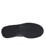 Scarpa da uomo stringata sportiva in pelle e camoscio blu - Misure disponibili: 36, 37