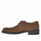 Men's shoe with bucke in tobacco brown suede - Available sizes:  36, 39, 40, 43, 44, 45, 50, 51, 52, 53, 54