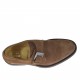 Herrenschuh mit Schnalle aus tabakbraunem Wildleder - Verfügbare Größen:  36, 39, 40, 43, 44, 45, 50, 51, 52, 53, 54