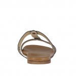 Sabot aperto da donna in pelle nera con borchie - Misure disponibili: 42