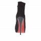 Botines para mujer en gamuza negra con cremallera, plataforma y tacon 12 - Tallas disponibles:  42