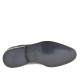 Zapato derby elegante para hombre con cordones en piel de color negro - Tallas disponibles:  36