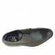 Scarpa derby da uomo stringata in pelle colore nero - Misure disponibili: 36