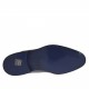 Elégant chaussure richelieu pour homme avec lacets et elastiques en cuir noir - Pointures disponibles:  36, 50